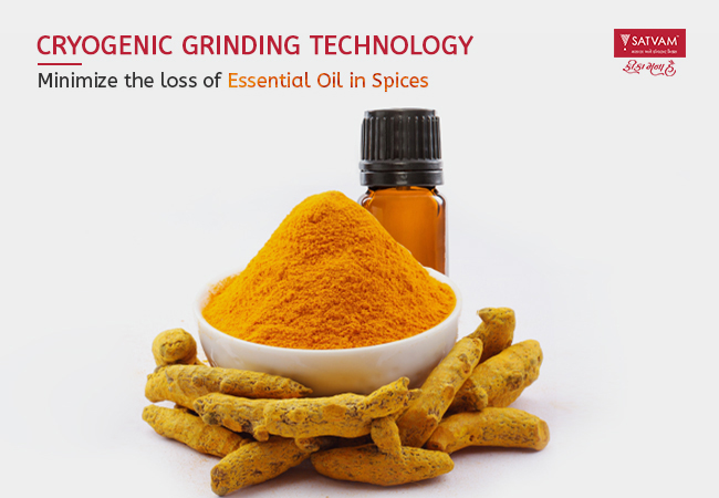 Preserves Essential Oils in Spices using Cryogenic Grinding